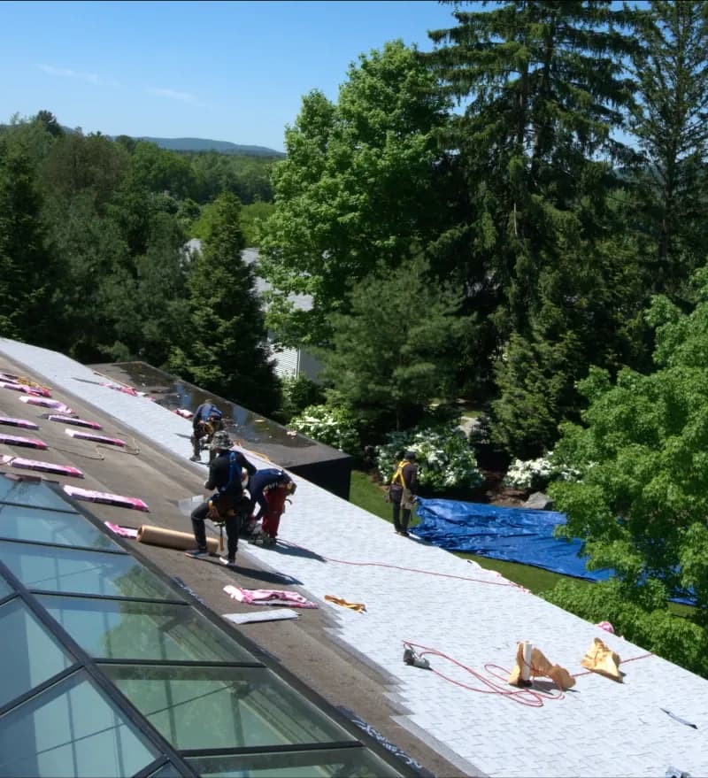 Proyecto de techo y siding en el área de Newark, NJ