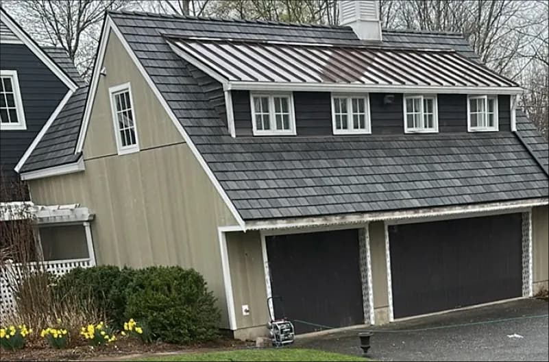 Roof repair project, New Jersey