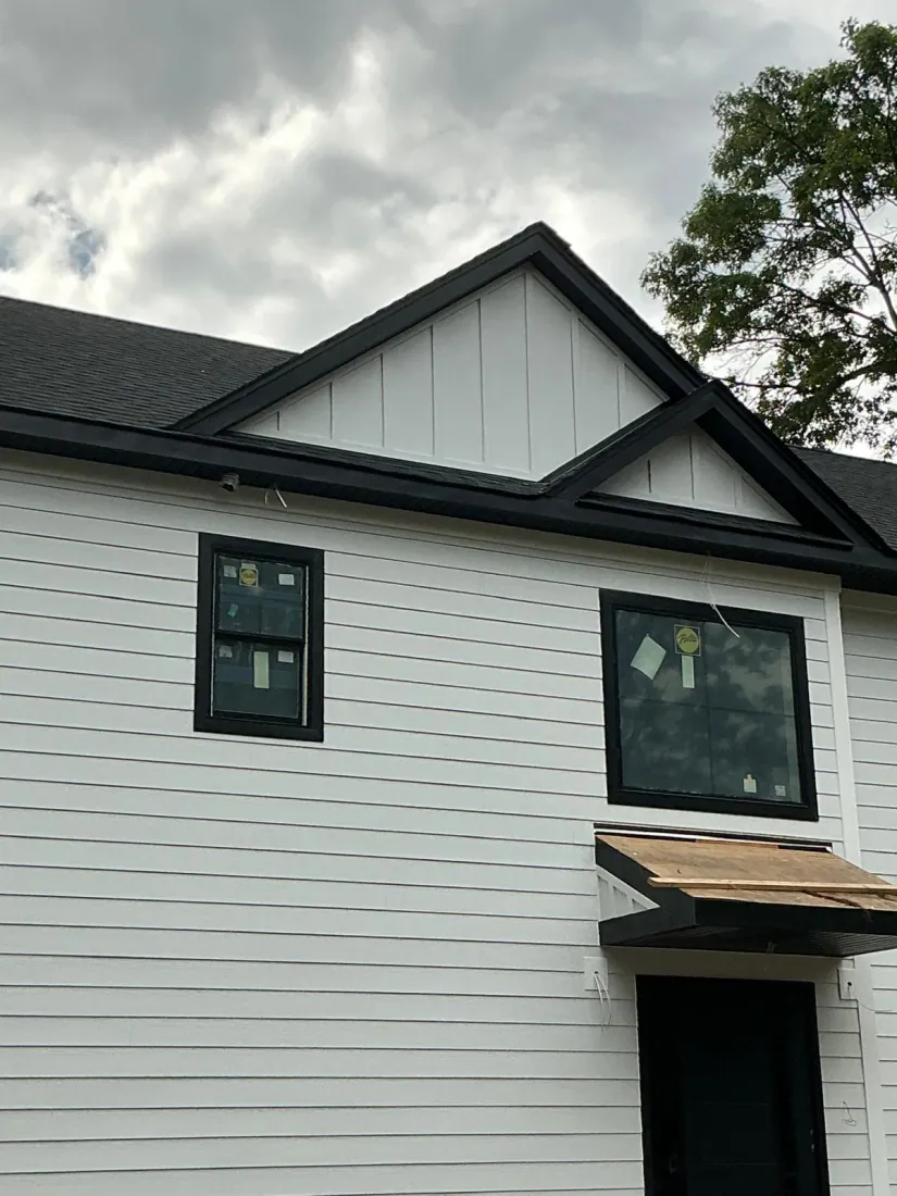 Completed AZEK trim exterior, NJ