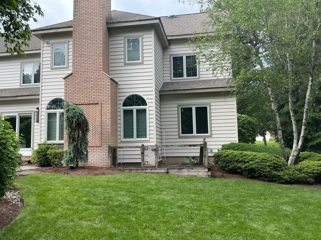 James Hardie siding color and trim combination, NJ home