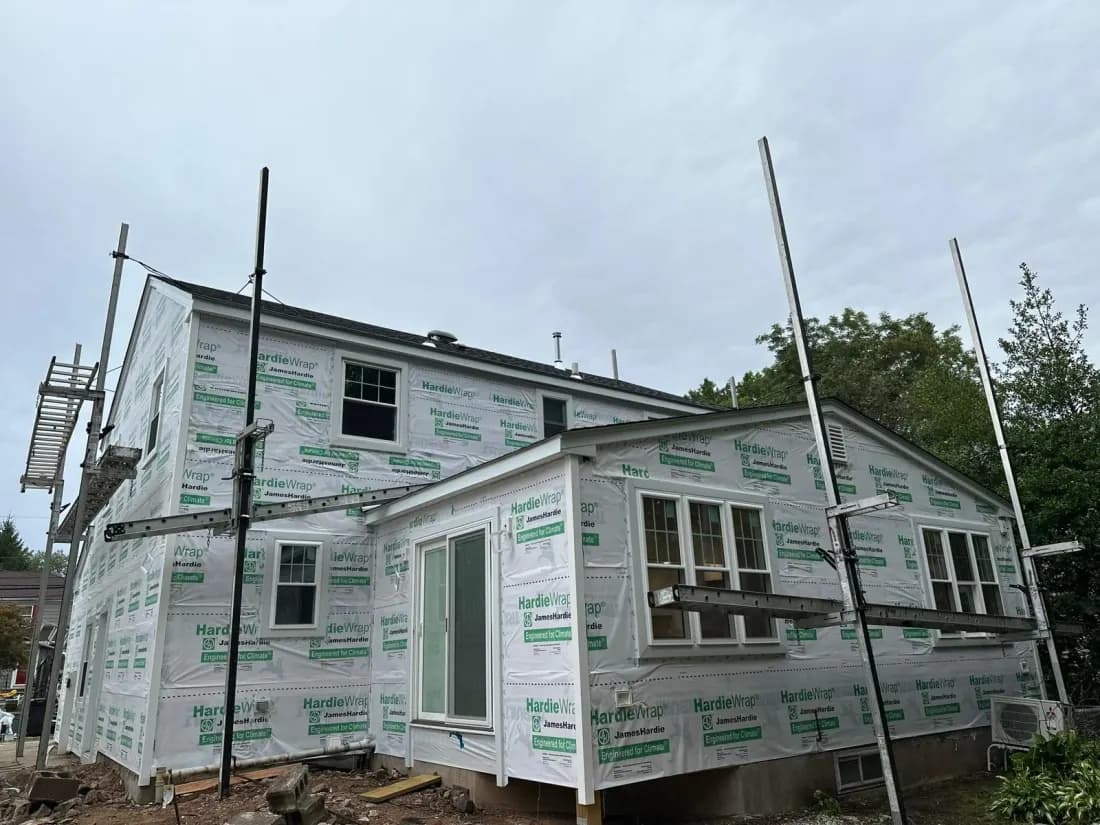 James Hardie siding and trim detail work, NJ