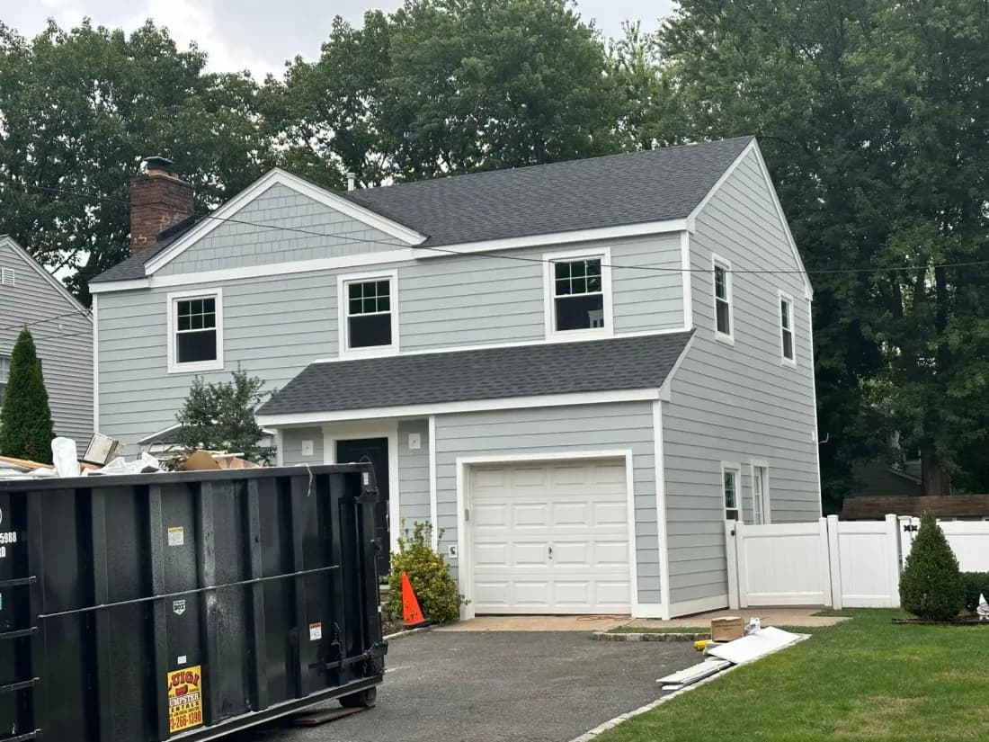 James Hardie fiber cement exterior, New Jersey